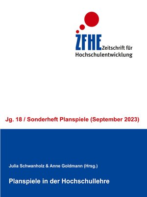 cover image of Planspiele in der Hochschullehre